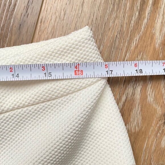 Kasper Kristy Slim Fit Pants Women’s 8 Ivory Textured Dress Career Work - Picture 7 of 14